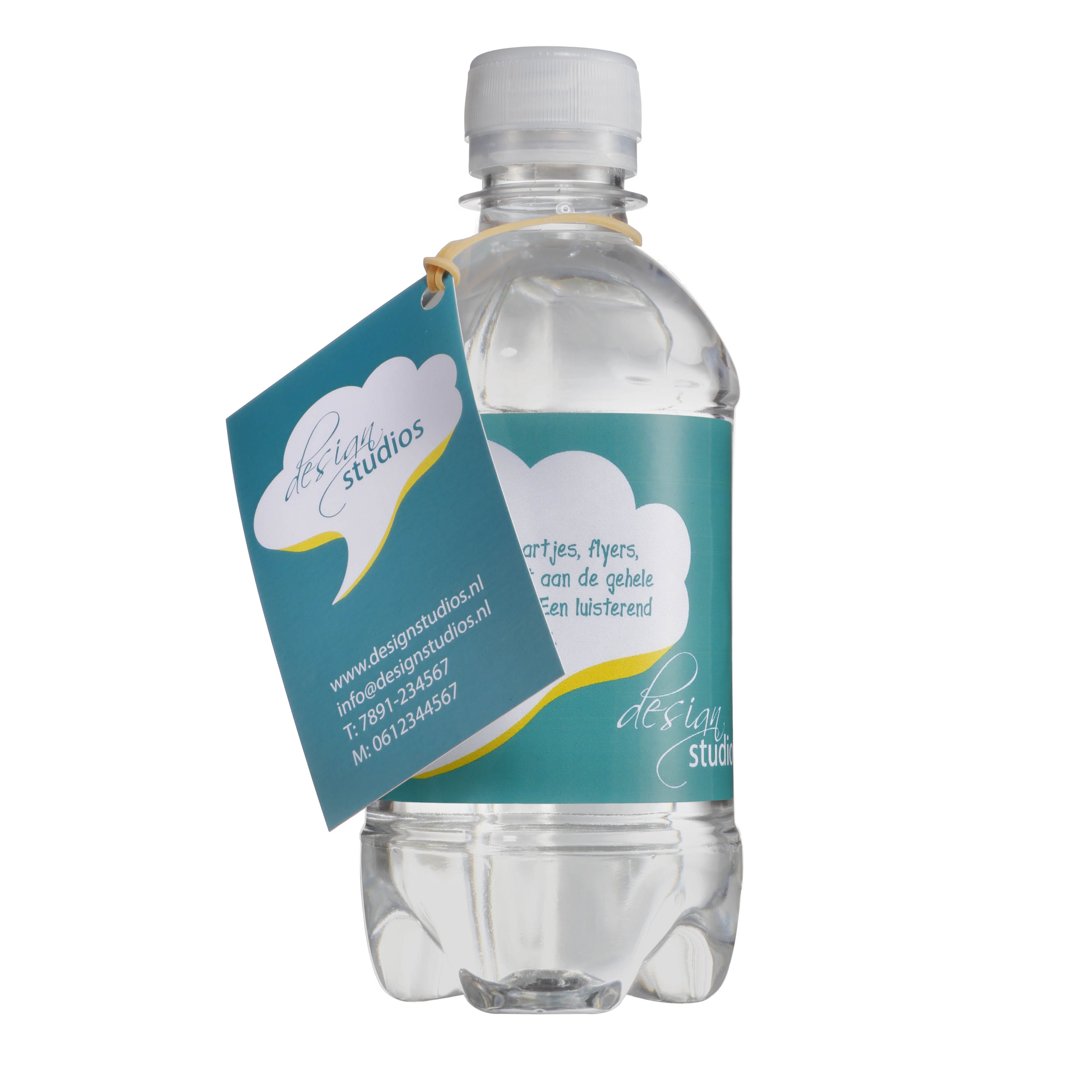 Visitekarte für Wasserflasche, Care Concepts