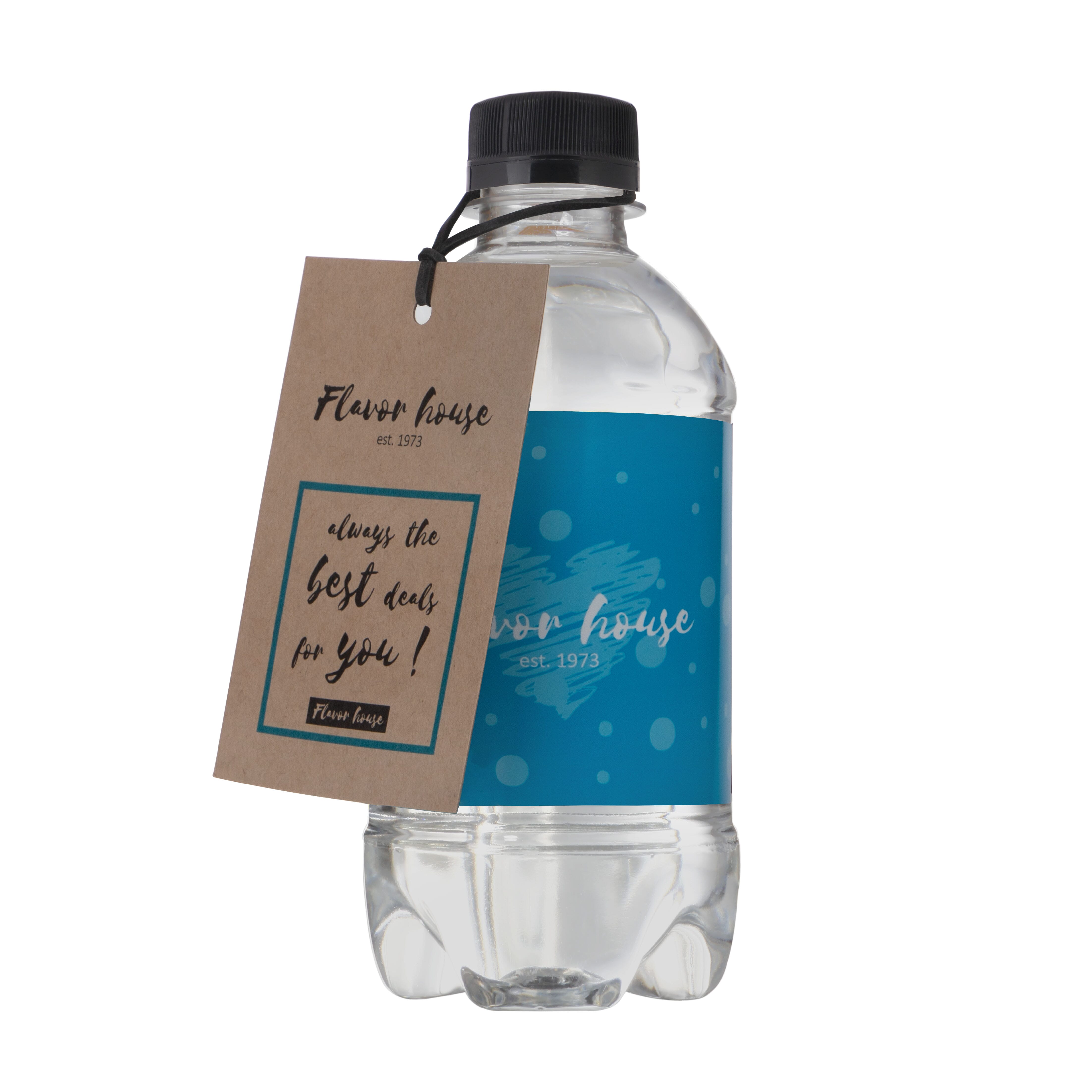 Kraft Karte für Wasserflasche, Care Concepts
