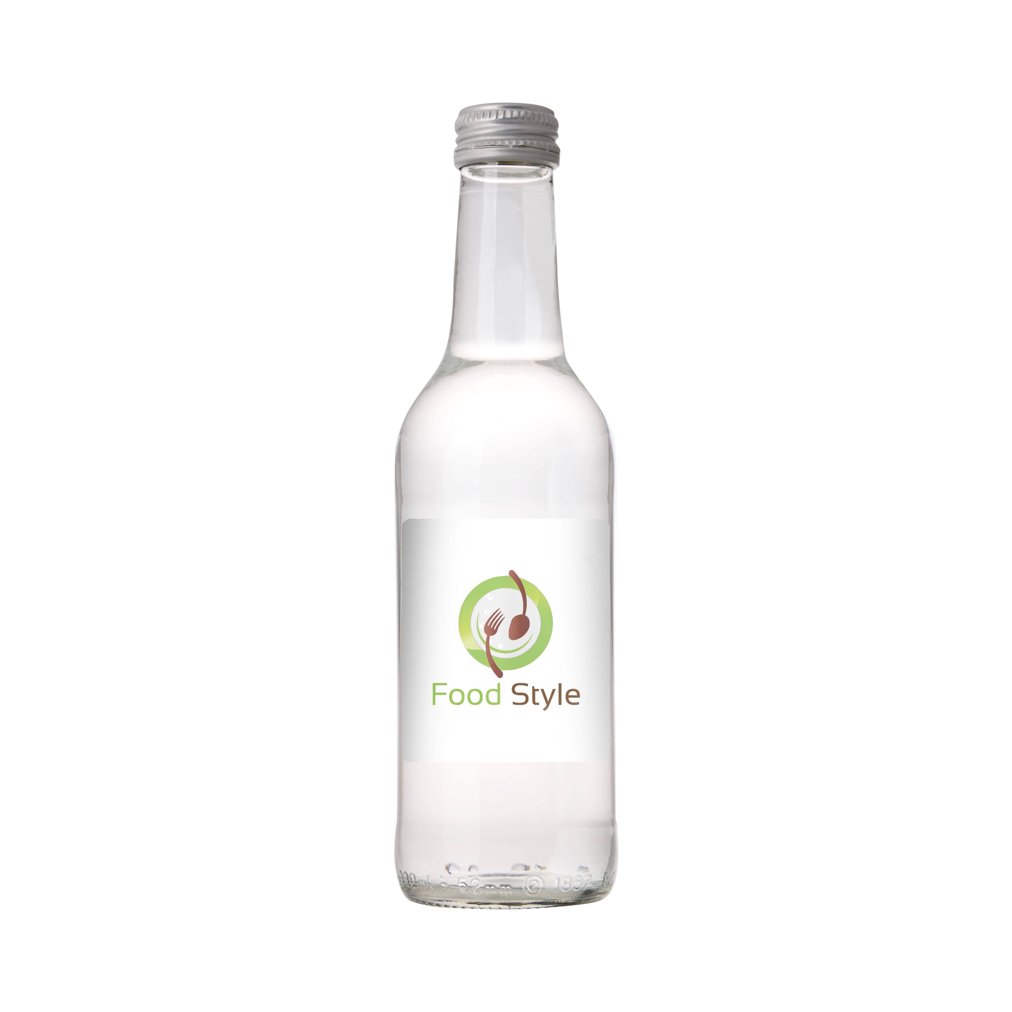 Glasflasche mit 330 ml Quellwasser, Care Concepts