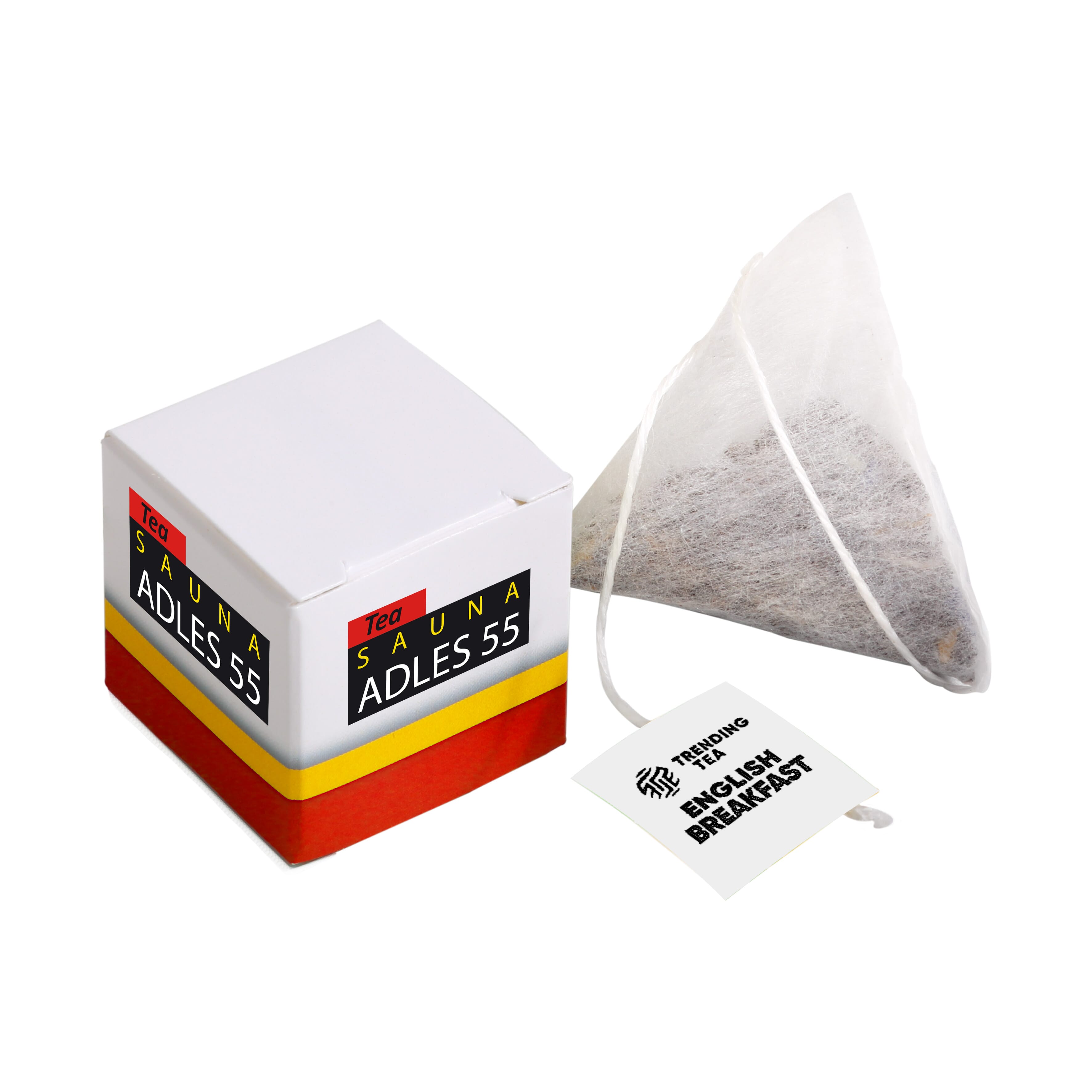 Quadratische Schachtel mit Tee, The Peppermint Company
