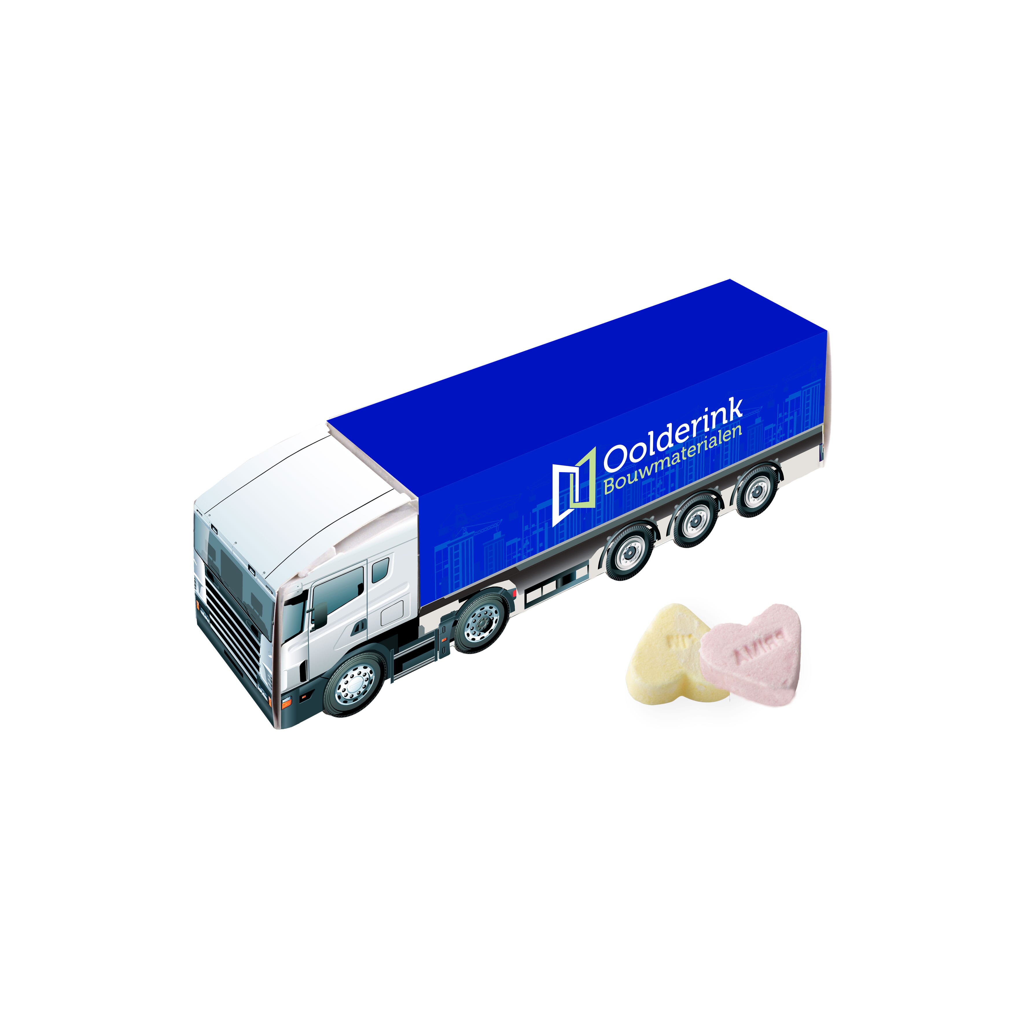 Medium LKW mit Fruchtherzen, The Peppermint Company