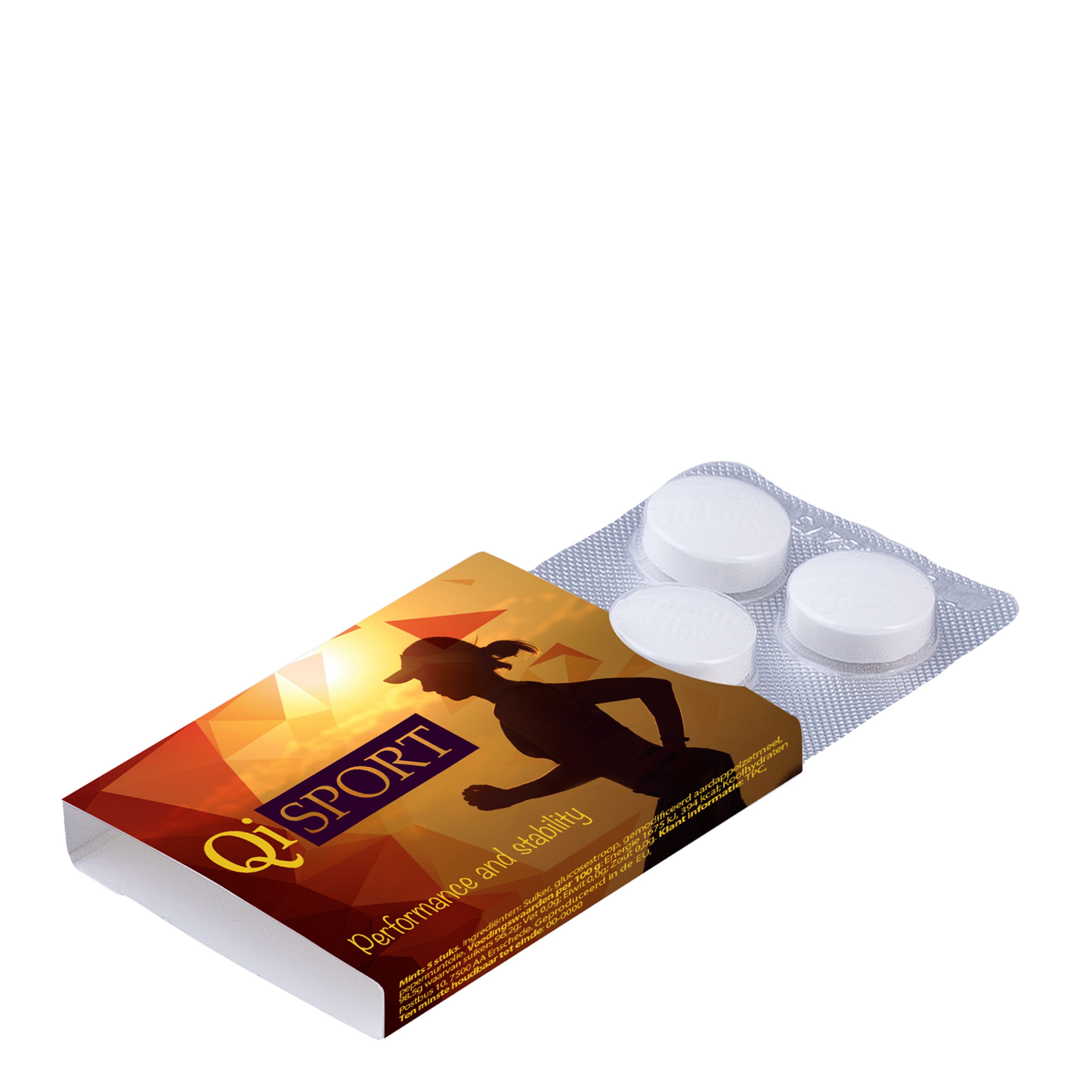 Blister mit 5 Compli'mints, The Peppermint Company