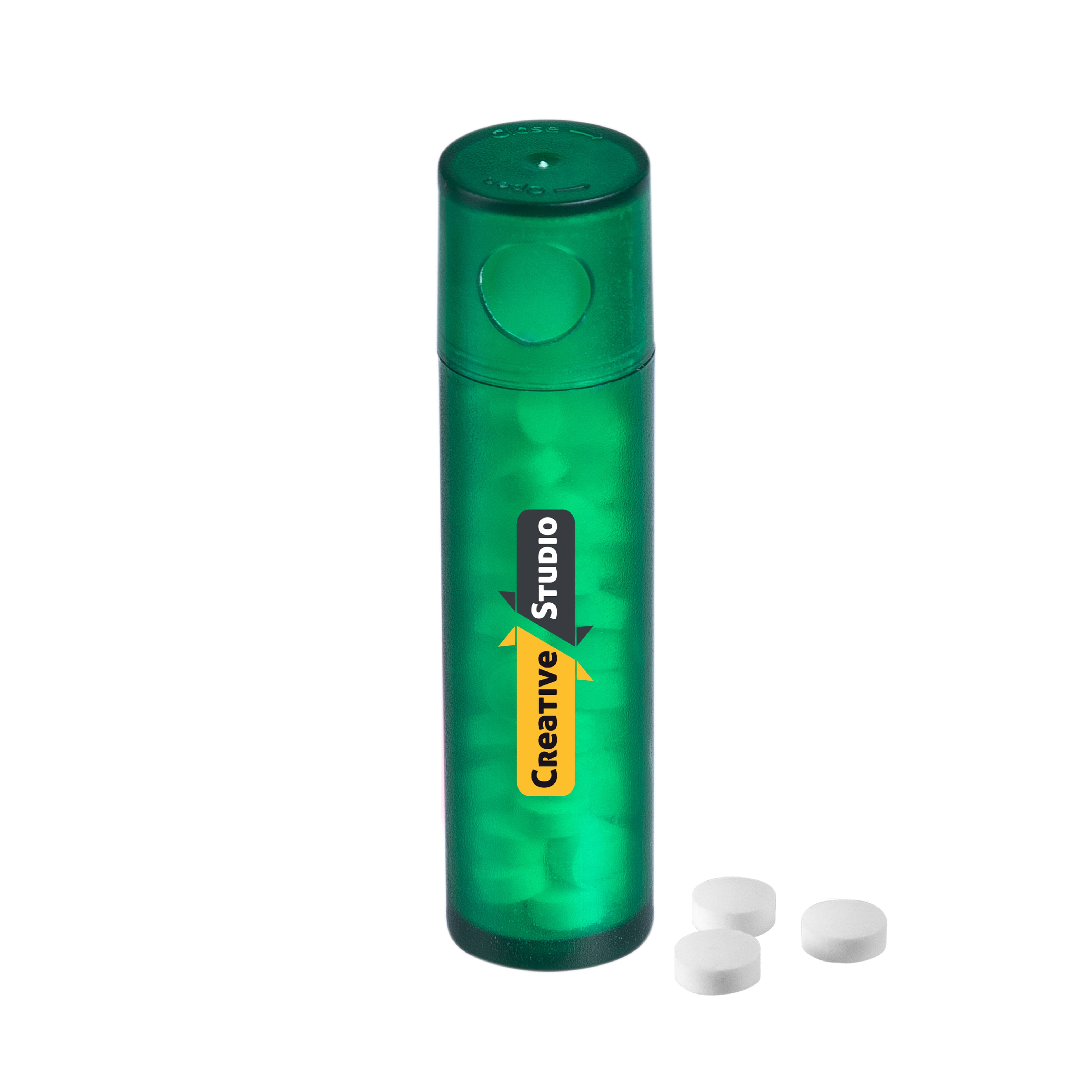 Kleiner Spender mit Mini-Minze, The Peppermint Company