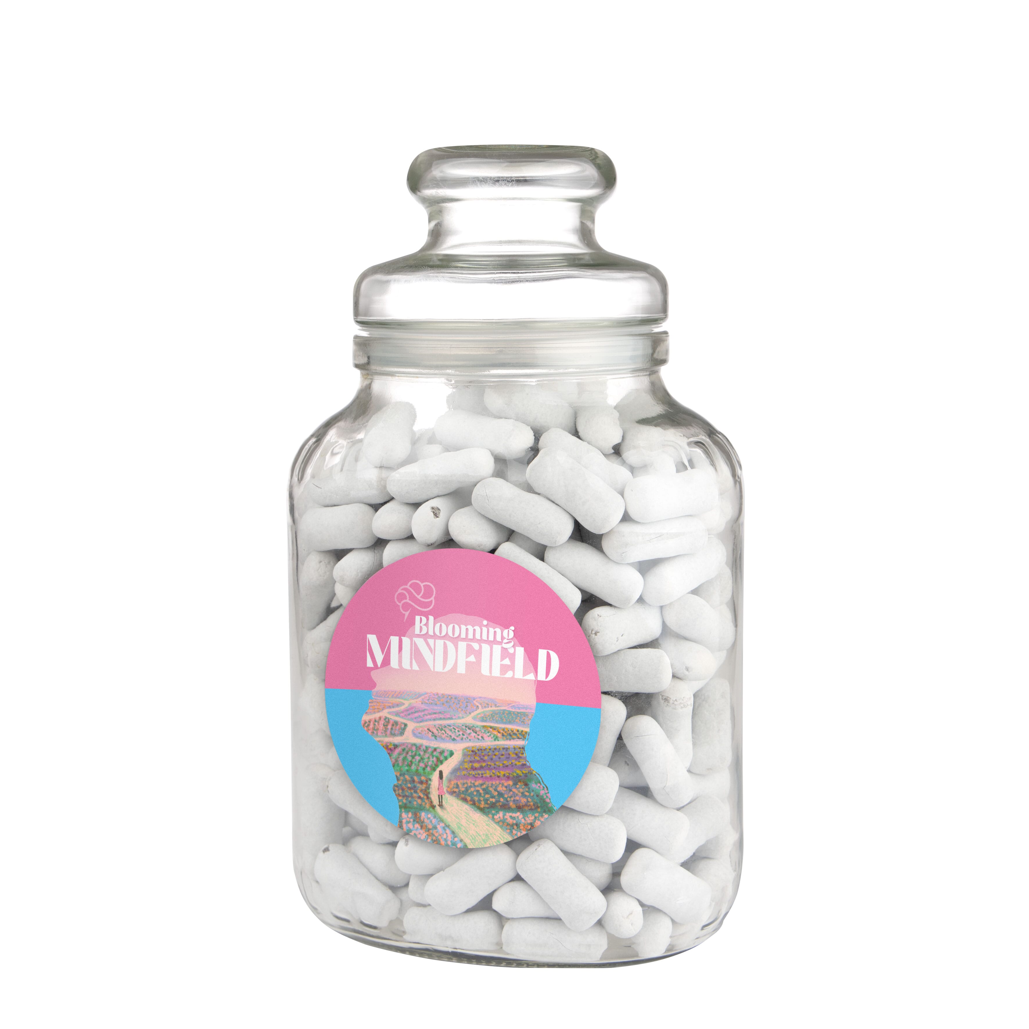 Nostalgisches Bonbonglas, The Peppermint Company