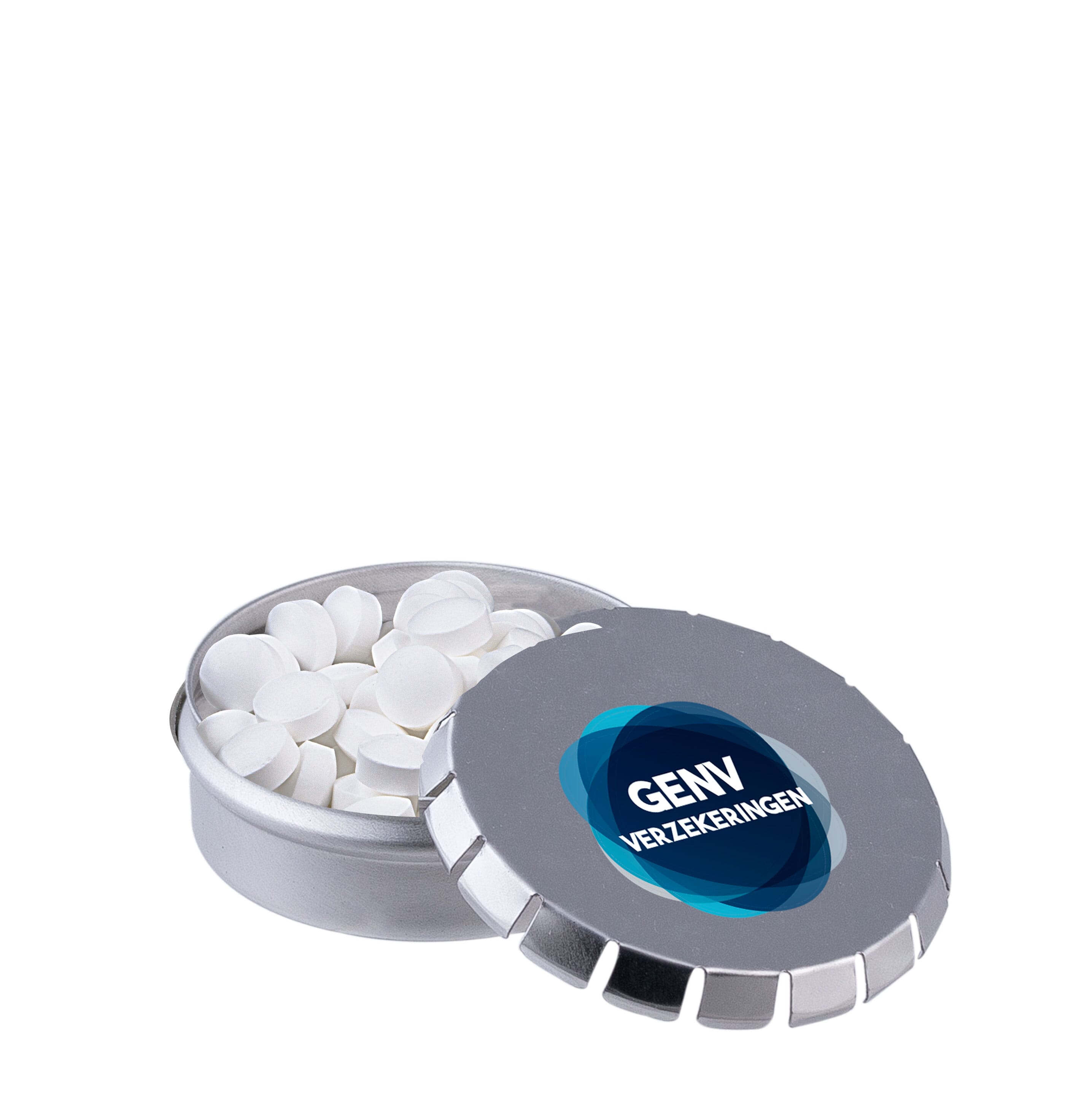 Mini Klick-Klack Dose mit Pfefferminz, The Peppermint Company