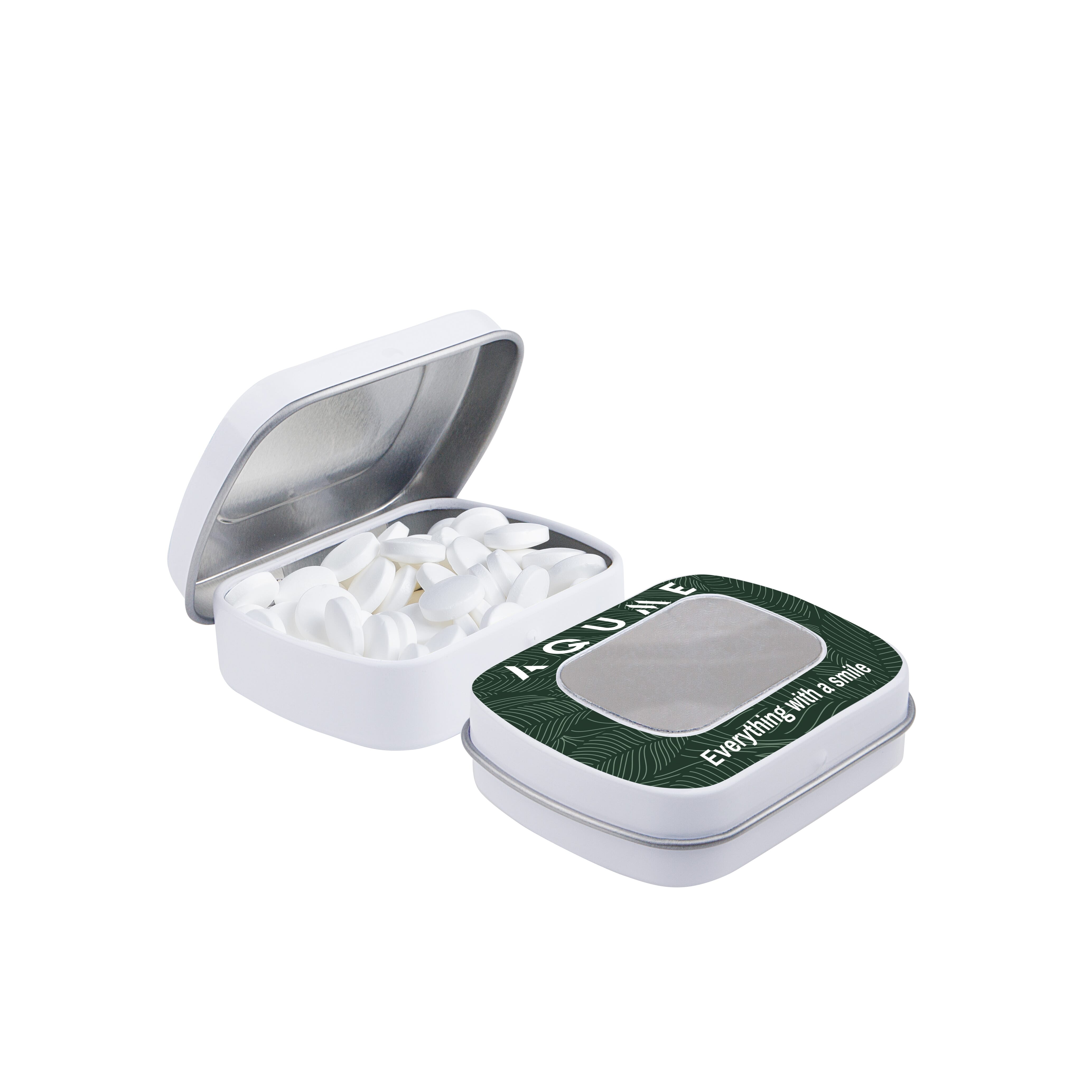 Mini Klappdeckeldose mit Spiegel, The Peppermint Company