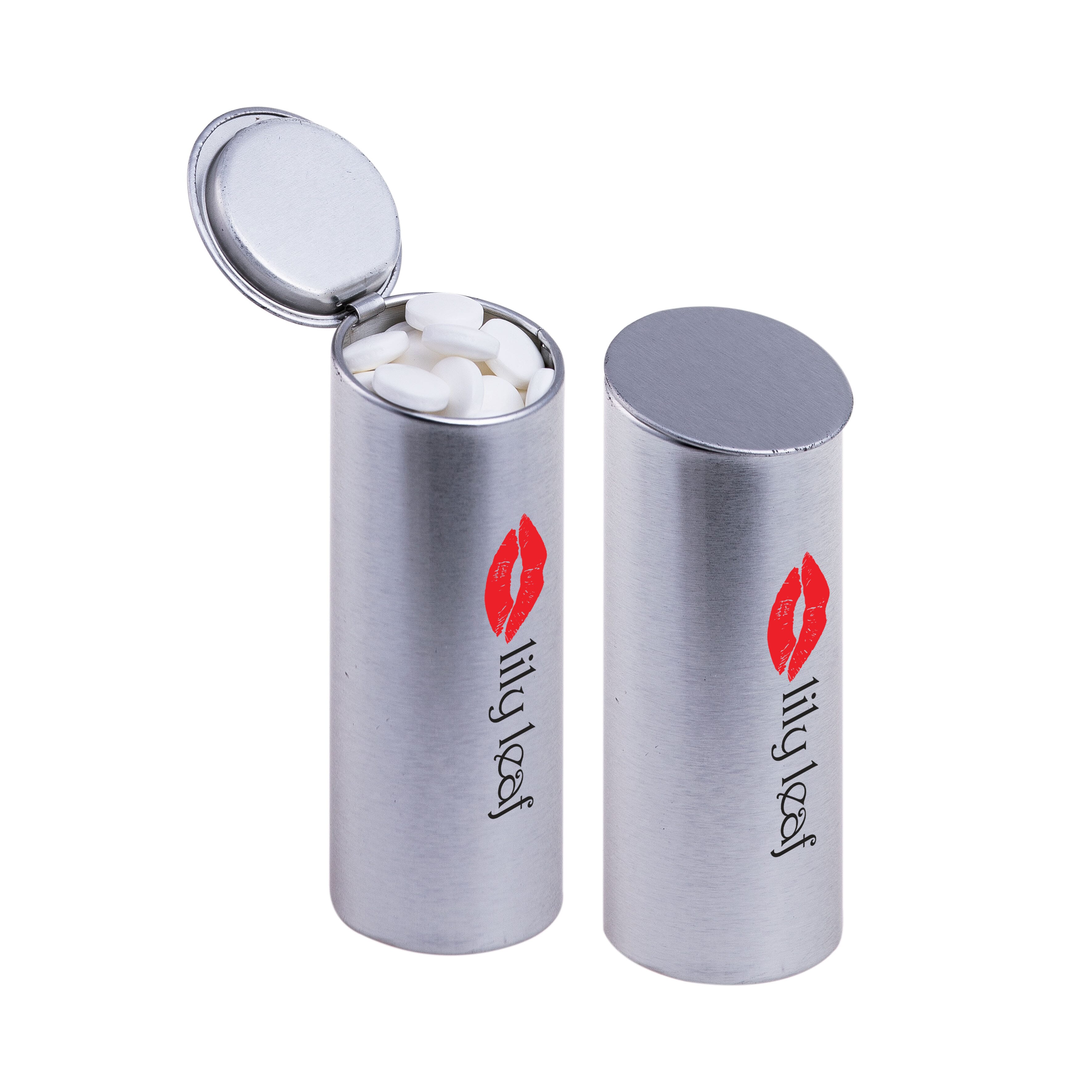 Runde hohe Dose Pfefferminz, The Peppermint Company