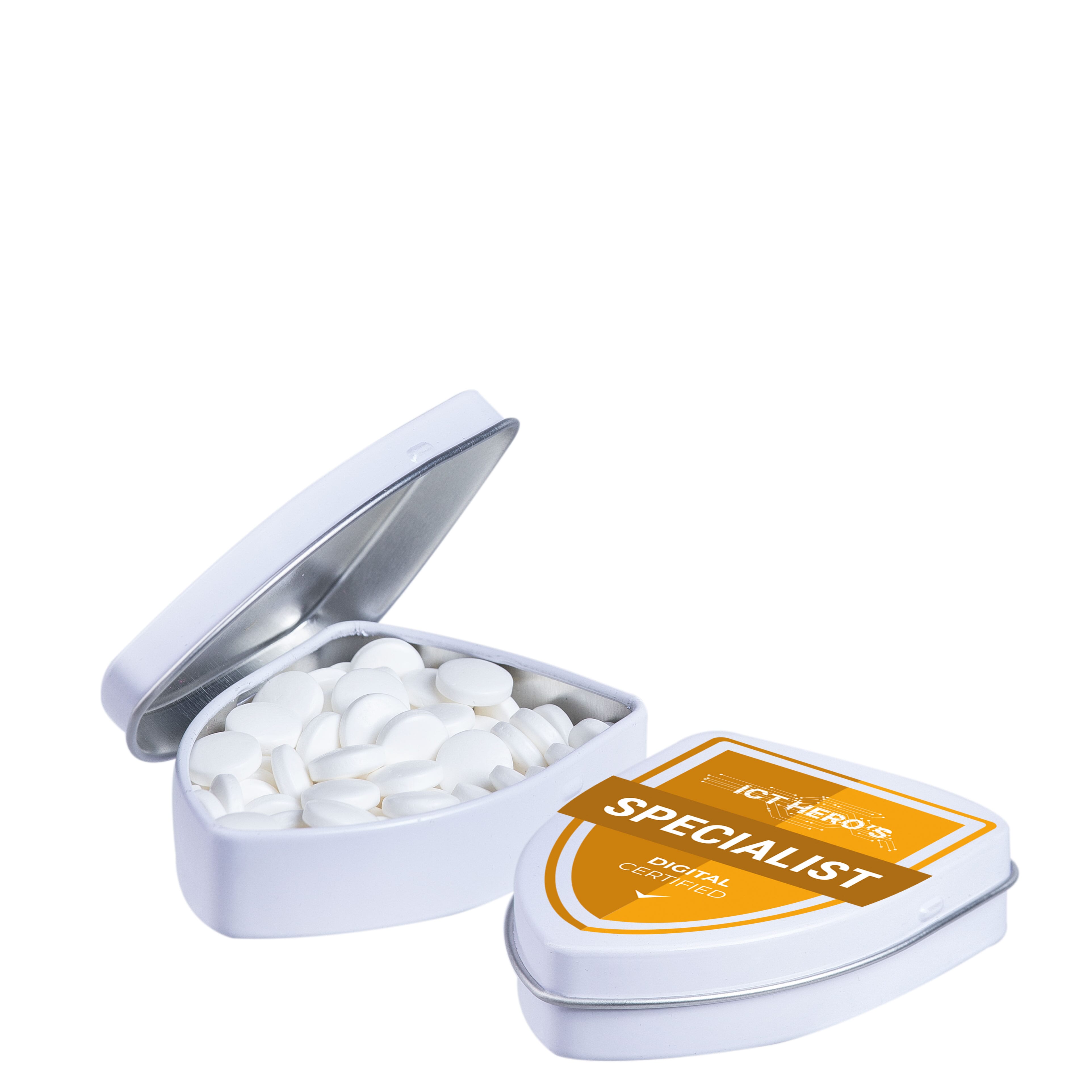 Schildförmige Dose Pfefferminz, The Peppermint Company