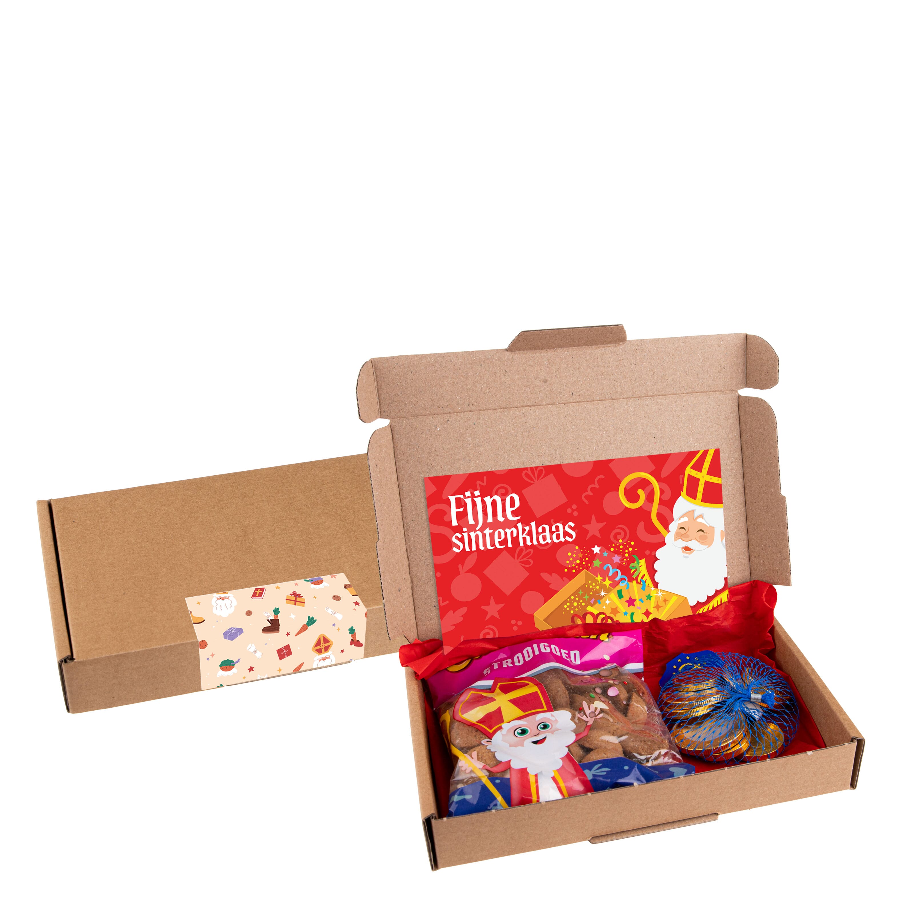 Sinterklaas-Briefkasten A6-5 | Strooisnoepje mit Münzen, The Peppermint Company