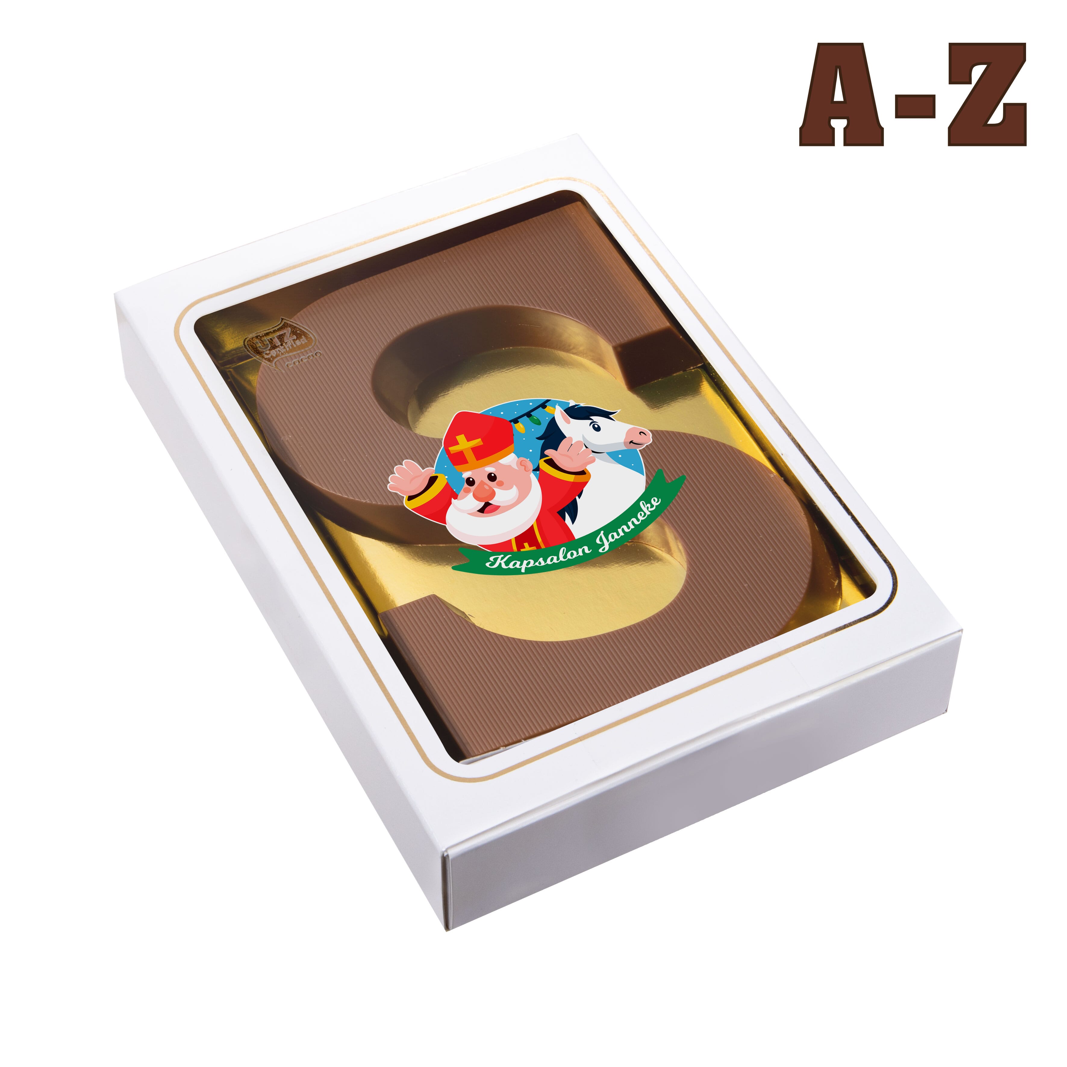 Alphabet Buchstaben Milchschokolade 200 Gramm, The Peppermint Company