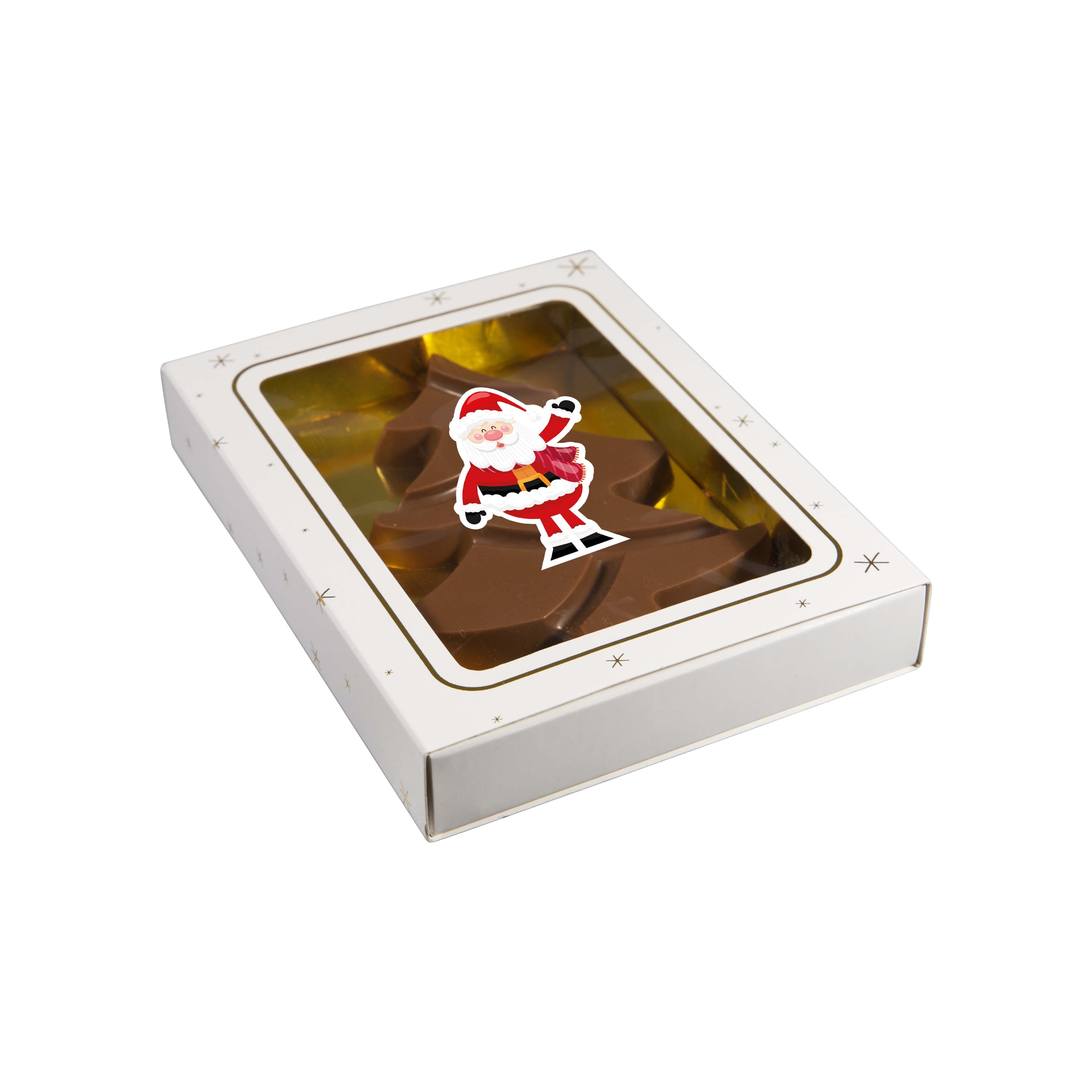 Schachtel mit Schoko-Weihnachtsbaum, The Peppermint Company