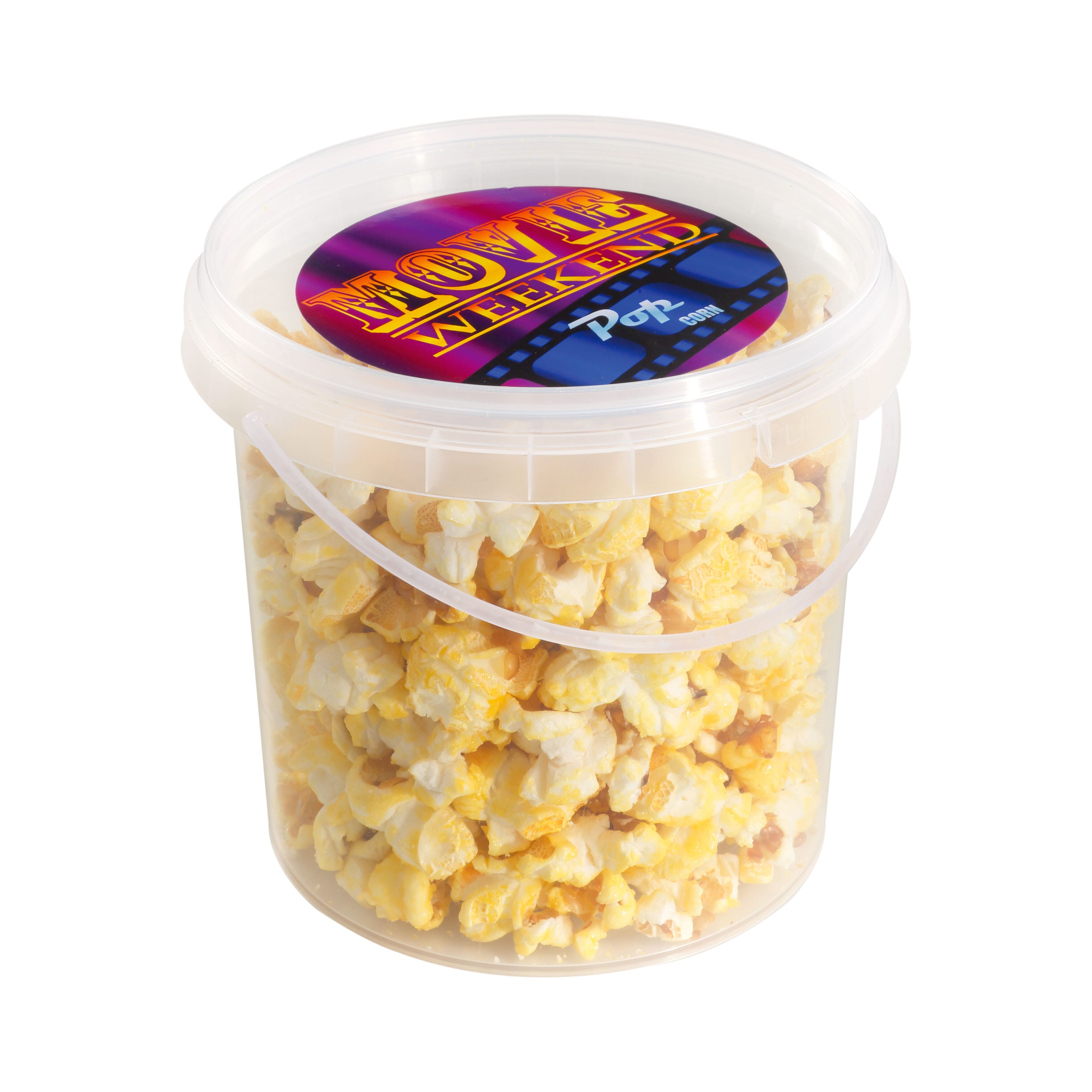 Eimer mit Popcorn, The Peppermint Company