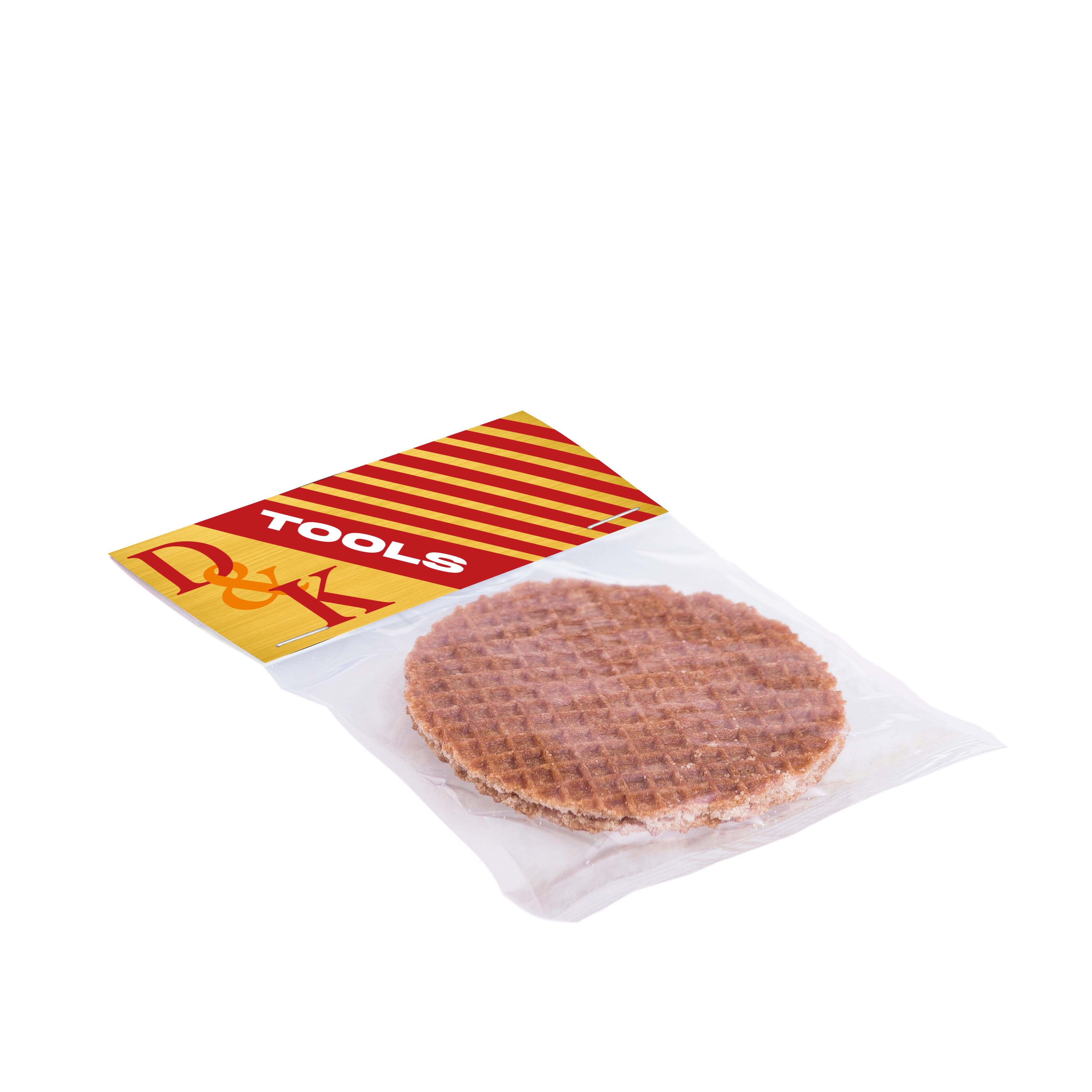 Niederländische Butterstroopwaffel mit Topkarte, The Peppermint Company