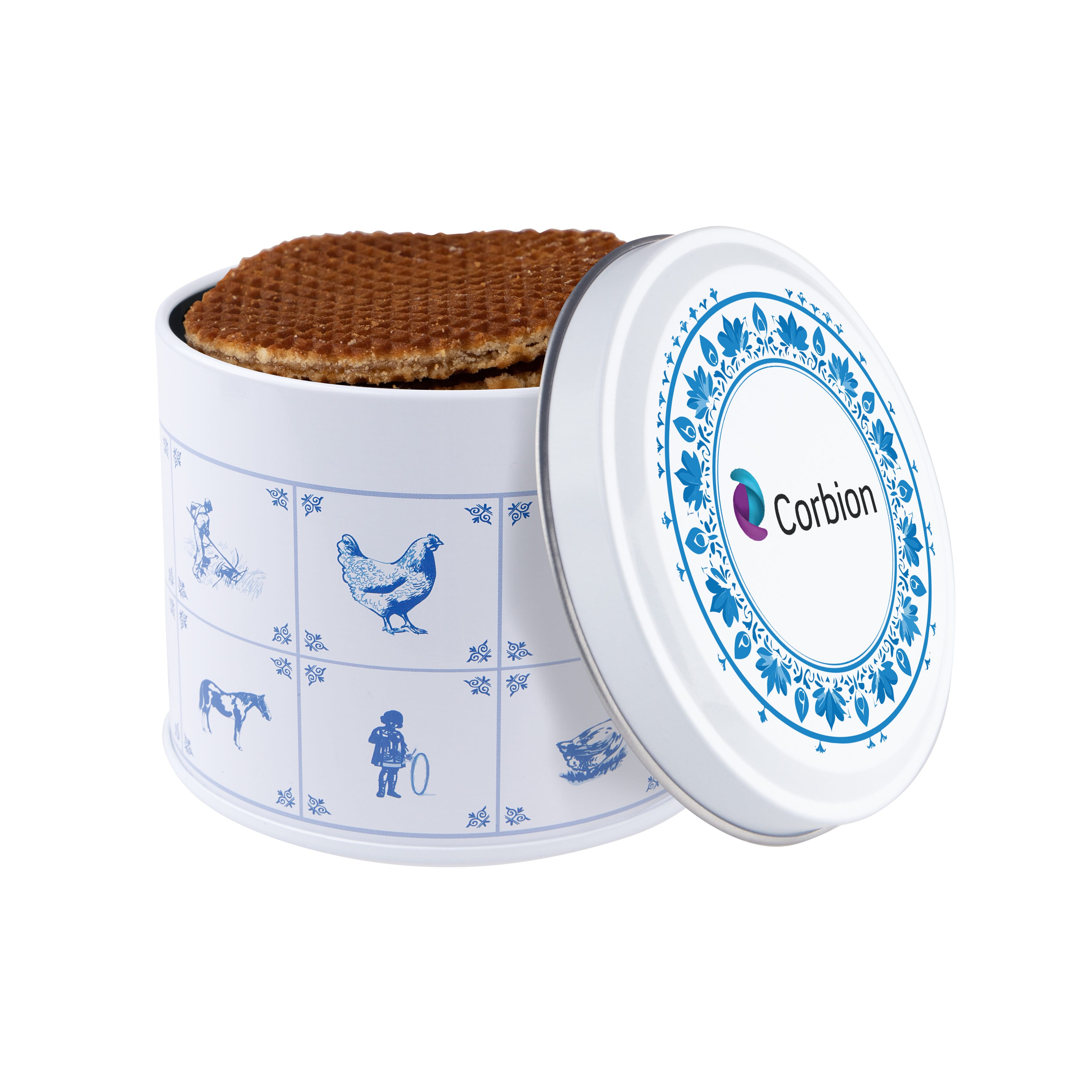 Delfter Blau Dose Sirupwaffeln, The Peppermint Company