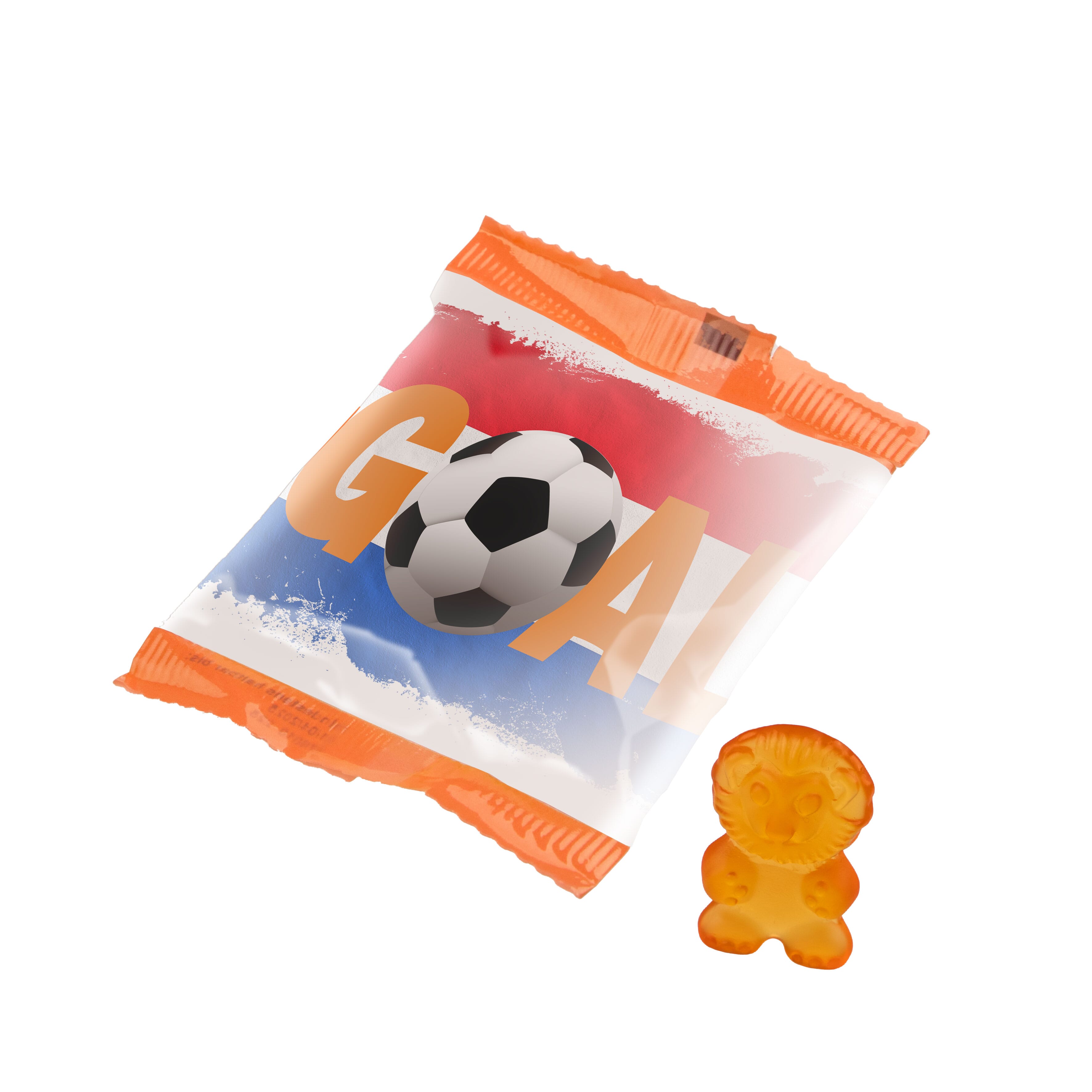 Orange Lions Fruchtgummis, The Peppermint Company