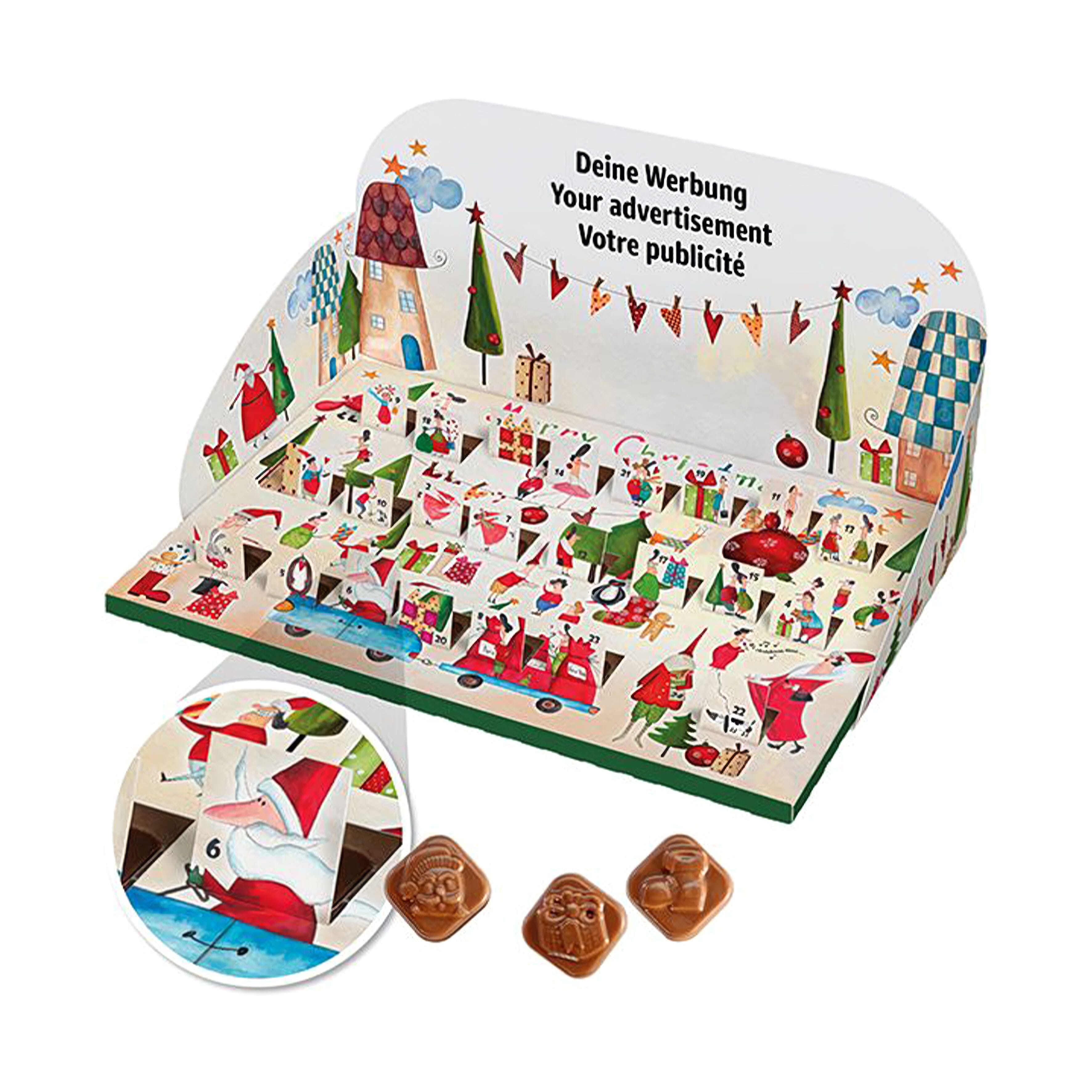 Pop-up-Adventskalender, The Peppermint Company