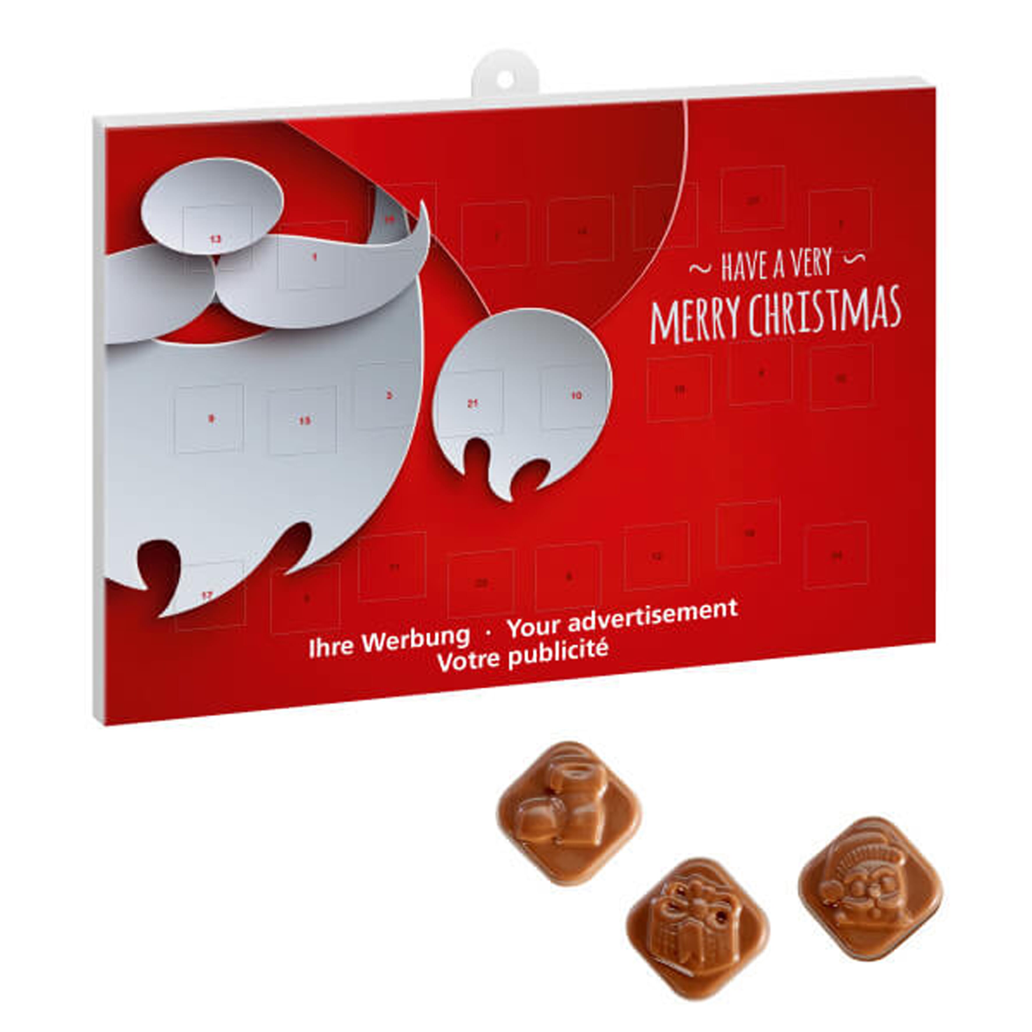 Adventskalender A4 mit Standardmotiv, The Peppermint Company