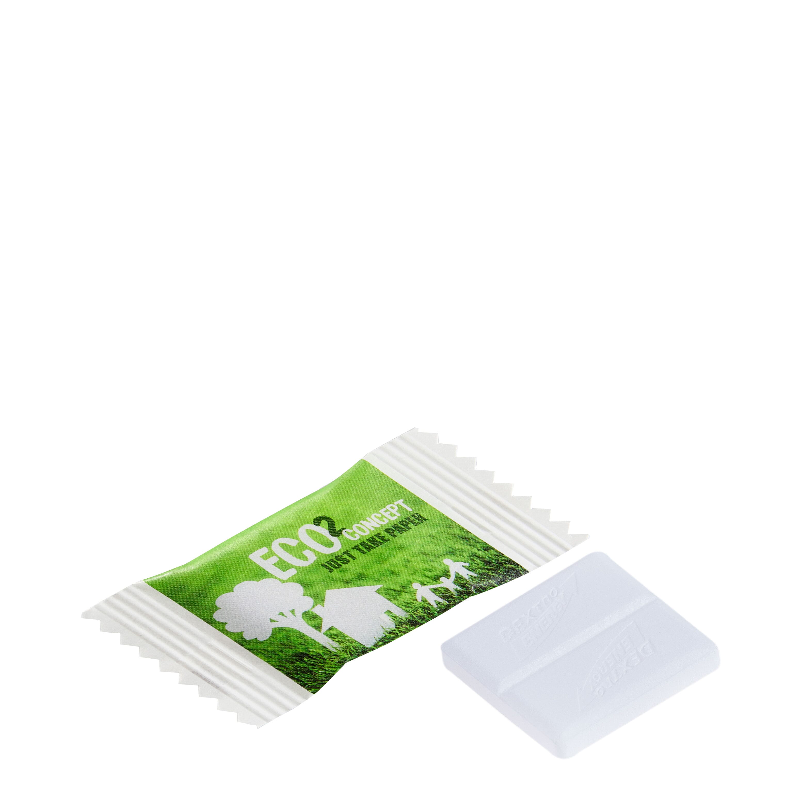 Dextro Energy Flowpack Papier, The Peppermint Company